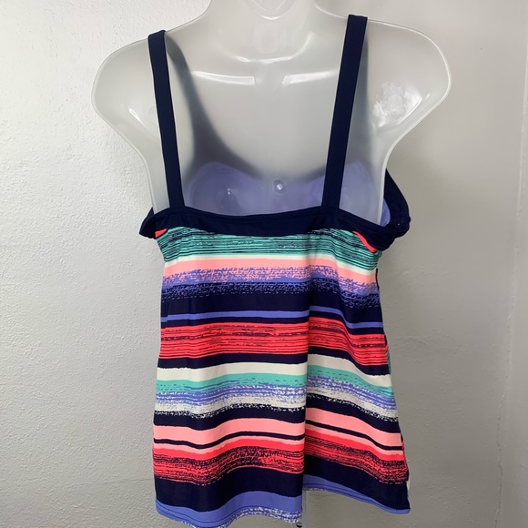 ZeroXPosur Swimwear Colorful Swim Tankini | 12 - Picture 4 of 7